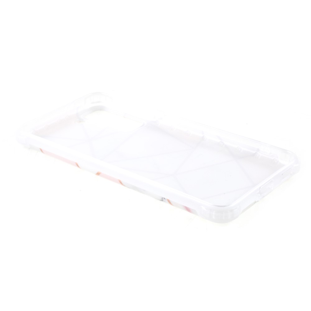 IMD Marble Pattern Splicing TPU Phone Protector Cover for Samsung Galaxy S21 5G - Style D-5