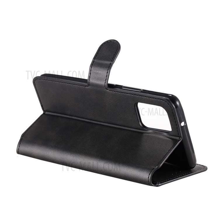 ENKAY PU Leather + TPU Protector for Samsung Galaxy A42 5G Wallet Stand Case - Black-2