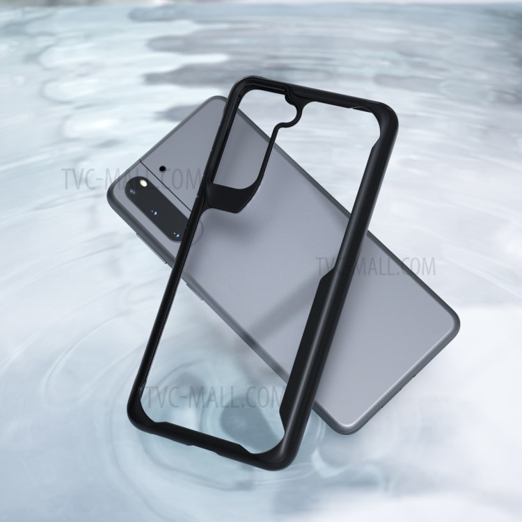 Shock Absorption PC + TPU Hybrid Phone Protective Cover for Samsung Galaxy S21-1