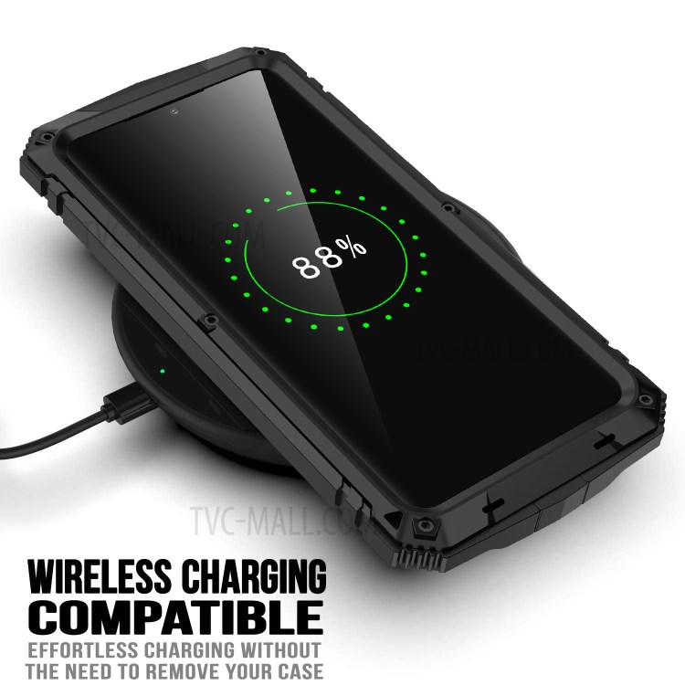 Shockproof Dustproof Kickstand TPU+Metal Protector Cover Kickstand Shell for Samsung Galaxy S21 Ultra - Black-2