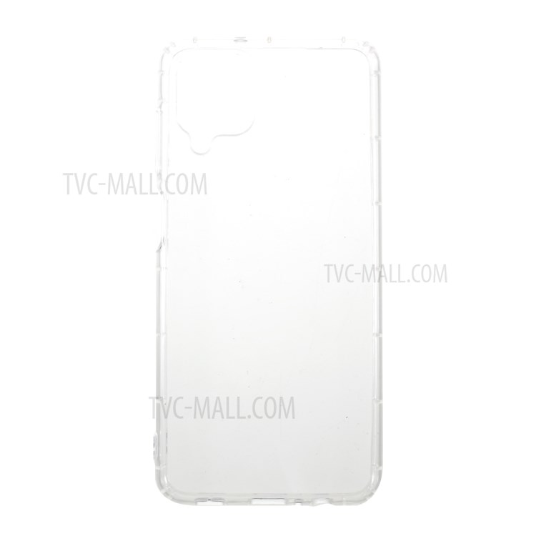 Crystal Clear TPU Cover for Samsung Galaxy A12 Shock Absorption Case-1