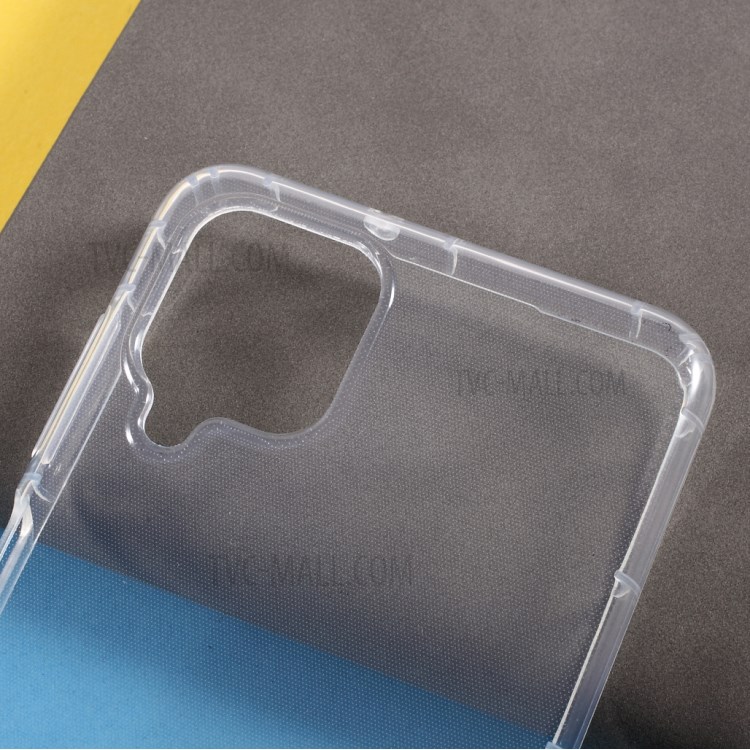Crystal Clear TPU Cover for Samsung Galaxy A12 Shock Absorption Case-3