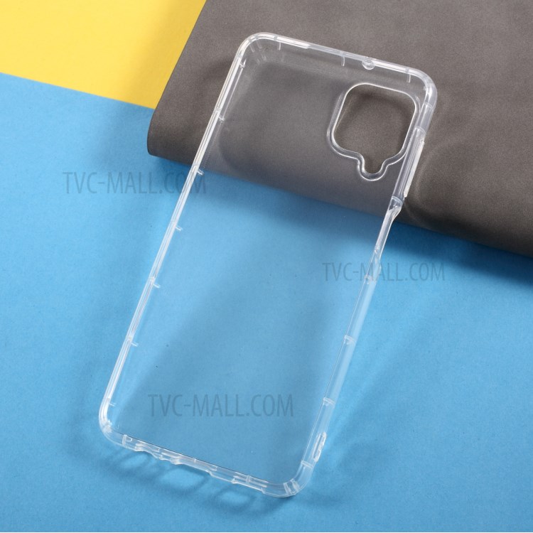 Crystal Clear TPU Cover for Samsung Galaxy A12 Shock Absorption Case-5