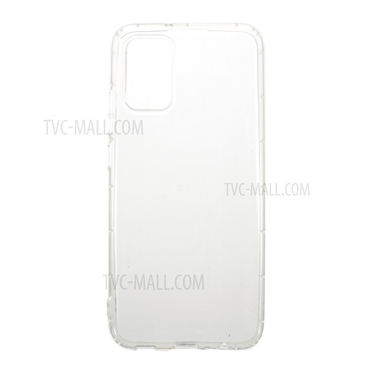 Crystal Clear TPU Shock Absorption Phone Cover for Samsung Galaxy A02s (EU Version) Case-1