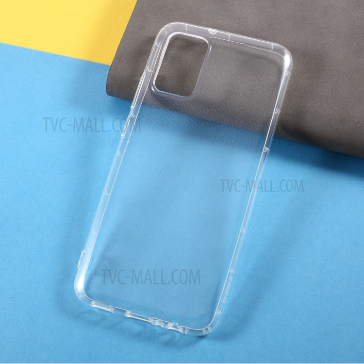 Crystal Clear TPU Shock Absorption Phone Cover for Samsung Galaxy A02s (EU Version) Case-2