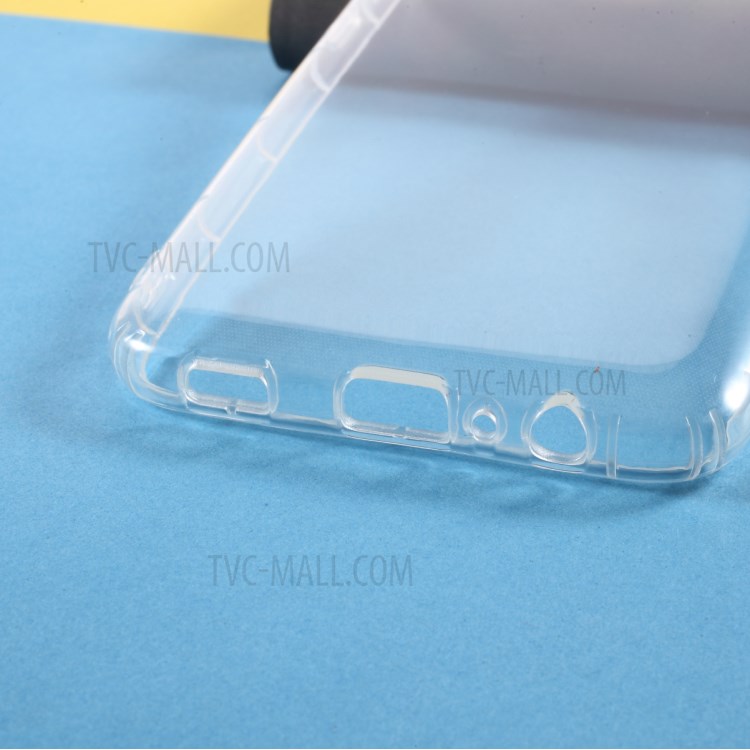 Crystal Clear TPU Shock Absorption Phone Cover for Samsung Galaxy A02s (EU Version) Case-4