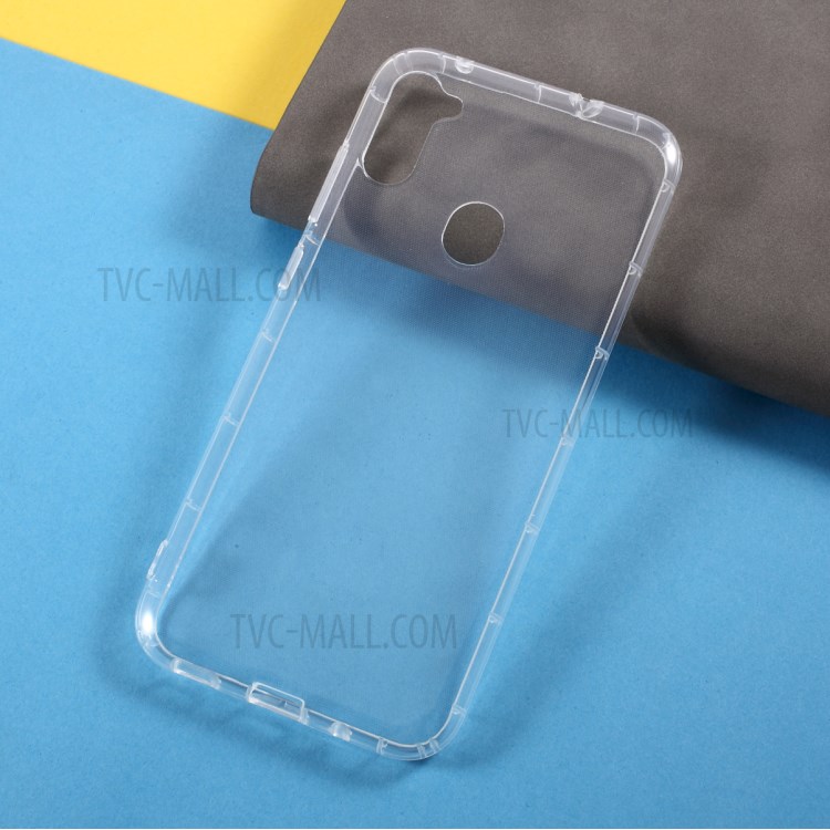 Crystal Clear TPU Shock Absorption Phone Cover for Samsung Galaxy A11/M11 (Eurasian Version)-2