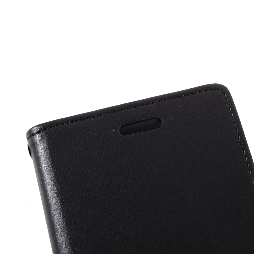 MERCURY GOOSPERY Rich Diary Metal Buckle Wallet PU Leather Case for Samsung Galaxy S21+ - Black-9