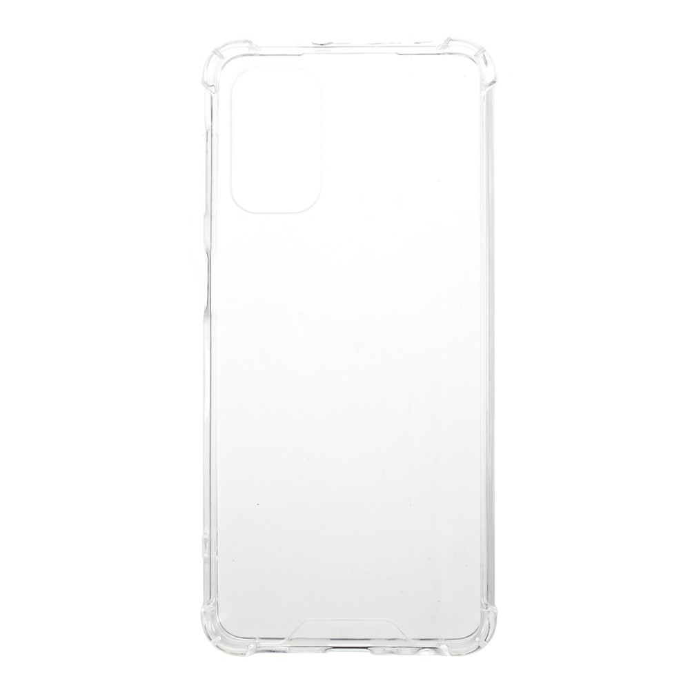 Shock-Absorbed Transparent Acrylic Back + TPU Edge Combo Case for Samsung Galaxy A32 5G-1