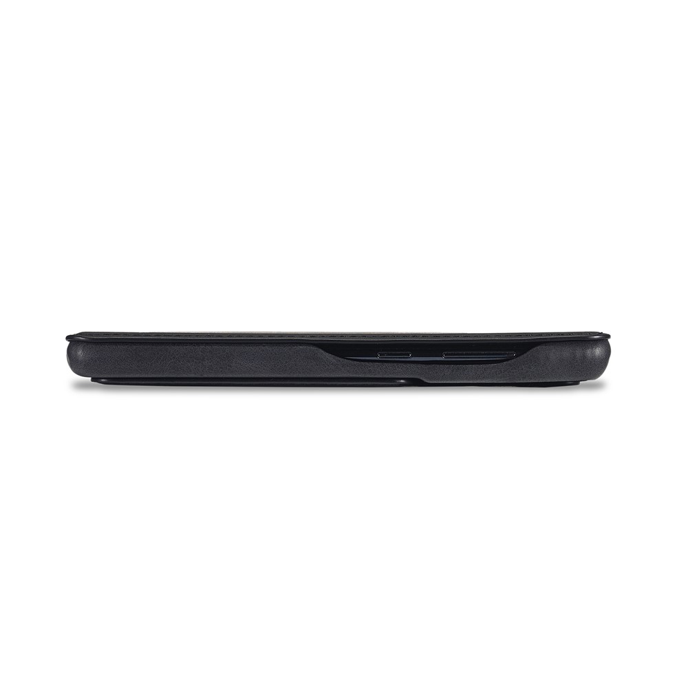 LC.IMEEKE Retro Style Protector Stand Leather Case with Card Holder for Samsung Galaxy S21 Ultra - Black-11