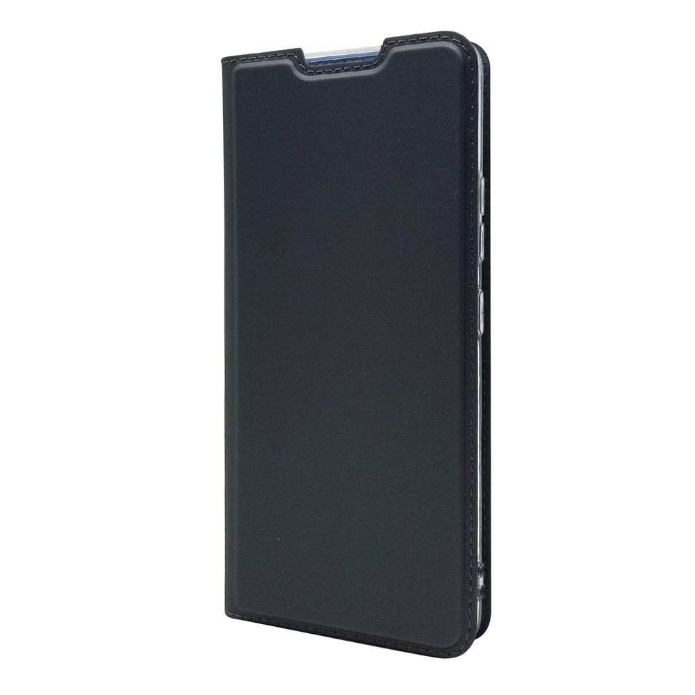 Magnetic Closure PU Leather Stand Cell Phone Case for Samsung Galaxy A42 5G - Black-3