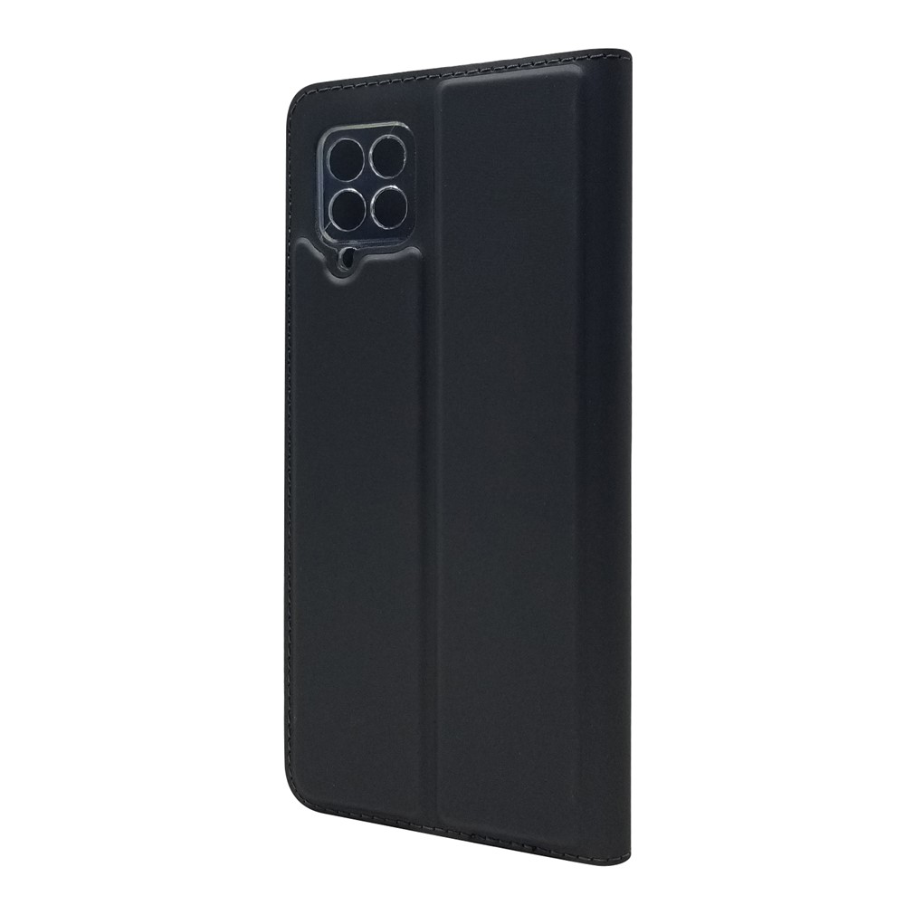 Cierre Magnético PU Case de Teléfonos Celulares de Cuero Para Samsung Galaxy A42 5G - Negro