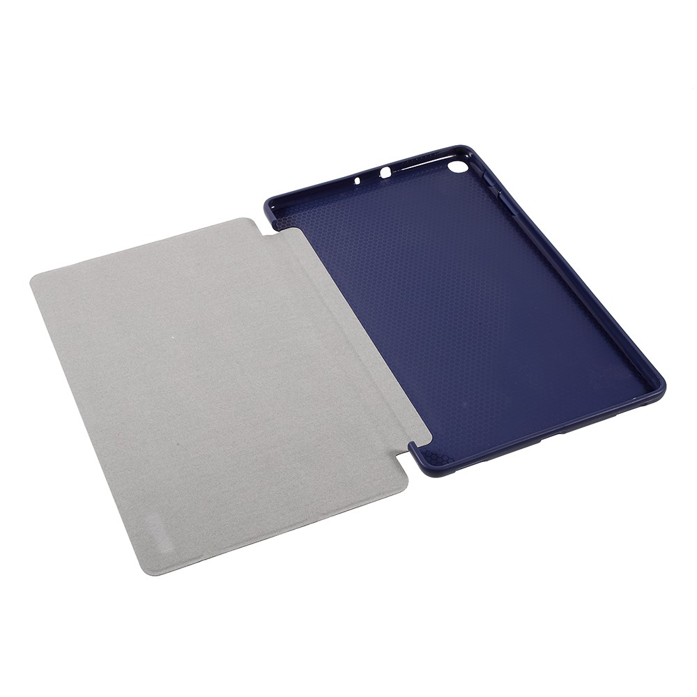 Amorus Tri-fold Cuir Avec un Étui Élégant Pour Samsung Galaxy Tab A 10.1 (2019) T510 - Bleu