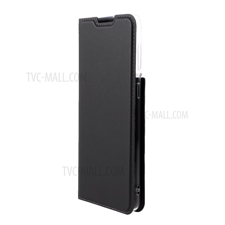 Magnetic Adsorption Stand Leather Card Holder Case for Samsung Galaxy S21+ 5G - Black-2