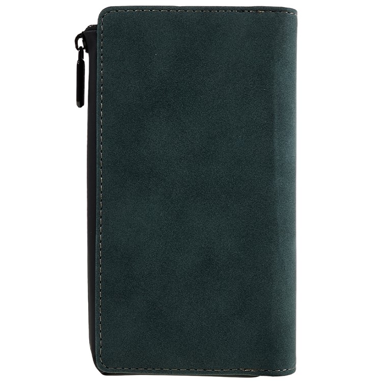 CASEME 018 Series Leather Detachable 2-in-1 Wallet Case for Samsung Galaxy S21 - Green-7