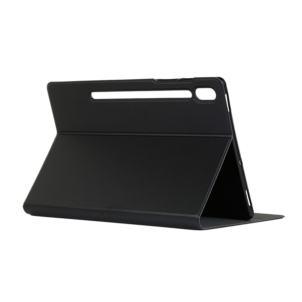 ENKAY PU Leather TPU Back Stand Smart Case for Samsung Galaxy Tab S7 11.0 T870 / T875 - Black-2