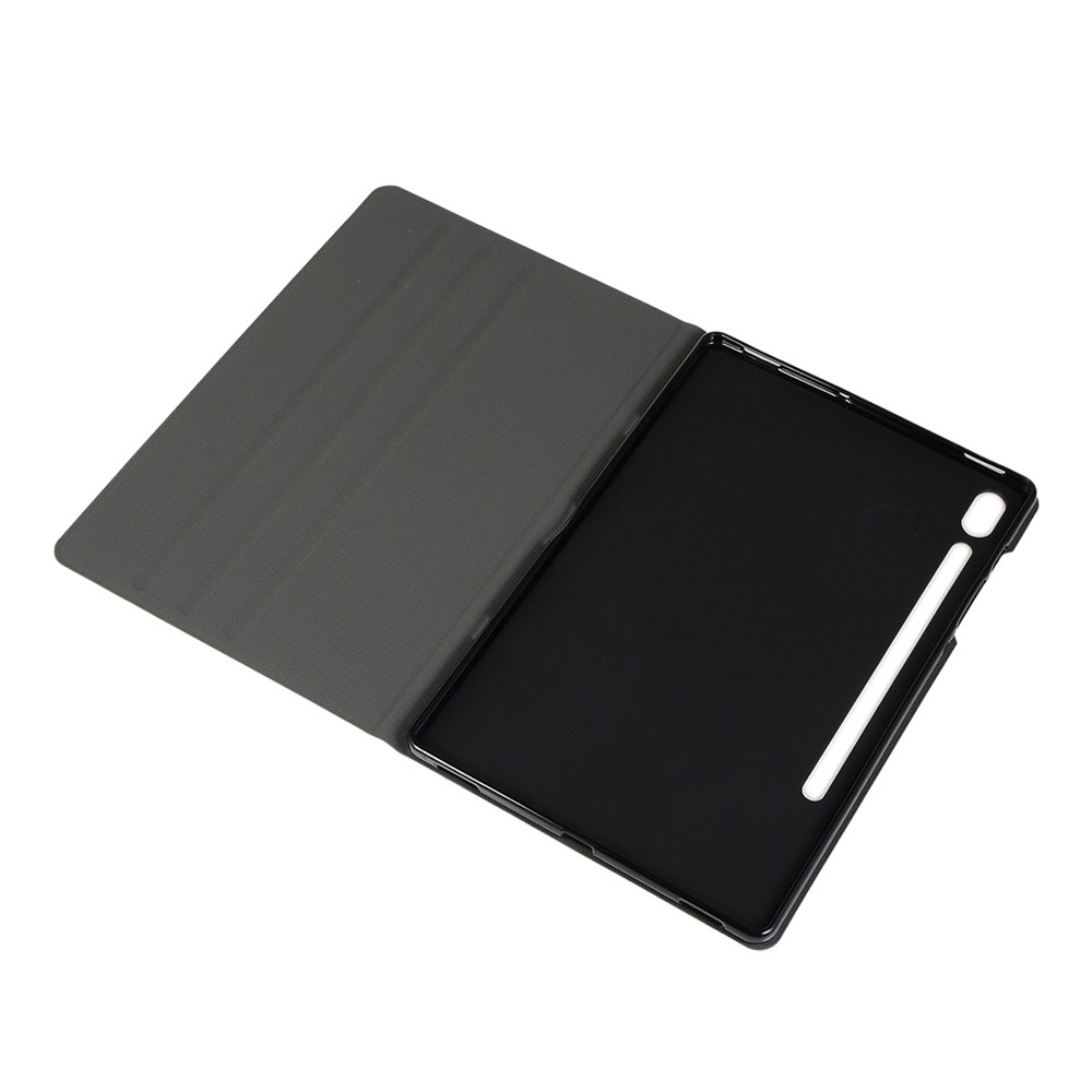 ENKAY PU Leather TPU Back Stand Smart Case for Samsung Galaxy Tab S7 11.0 T870 / T875 - Black-4