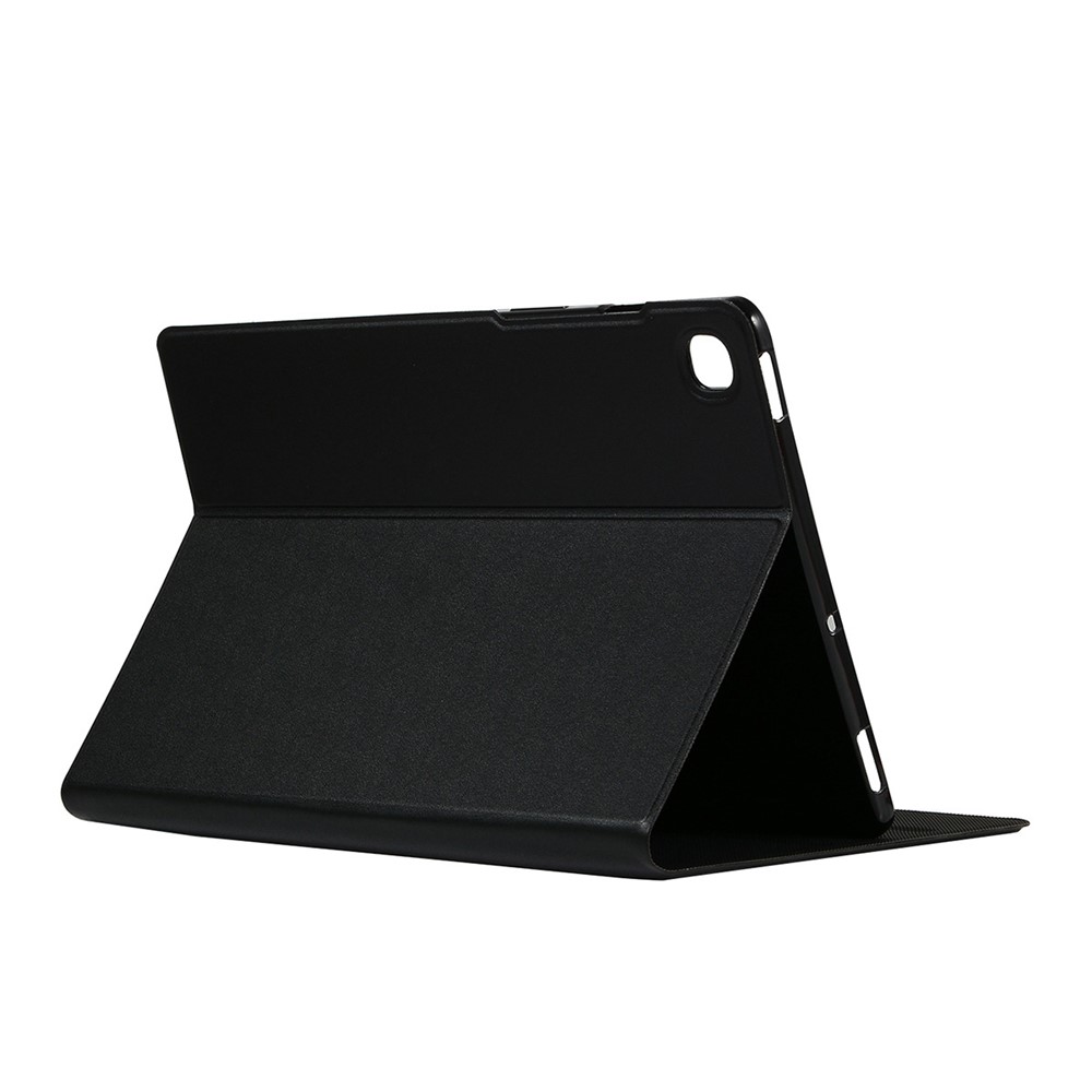 ENKAY PU Leather TPU Back Cover Stand Smart Case for Samsung Galaxy Tab A7 10.4 (2020) T500 / T505 - Black-2