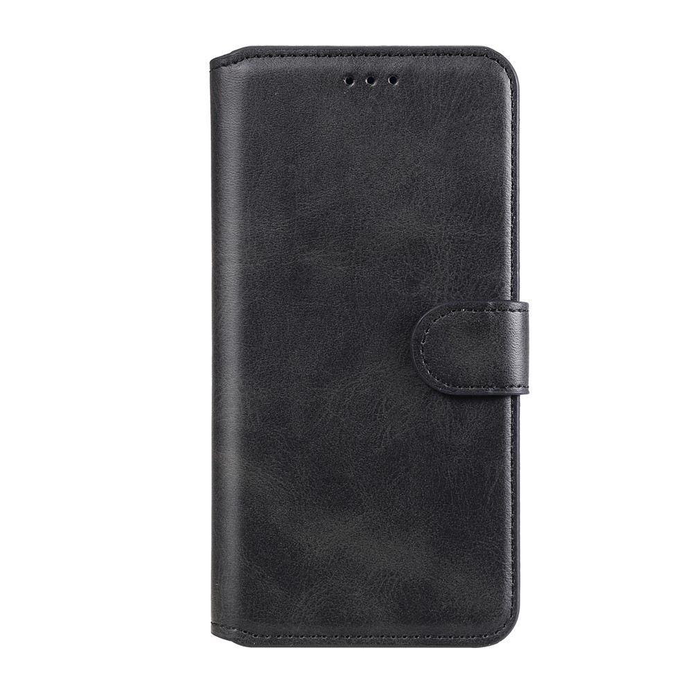 Wallet Stand Flip Leather Phone Case for Samsung Galaxy S21+ 5G - Black-3