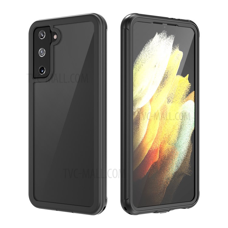 Plastic + TPU Front and Rear Protective Case for Samsung Galaxy S21 Ultra 5G-4