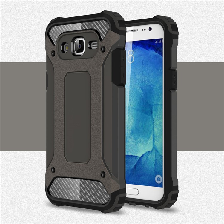 Armor Guard Plastic + TPU Combo Shell for Samsung Galaxy J5 SM-J500F - Bronze-1