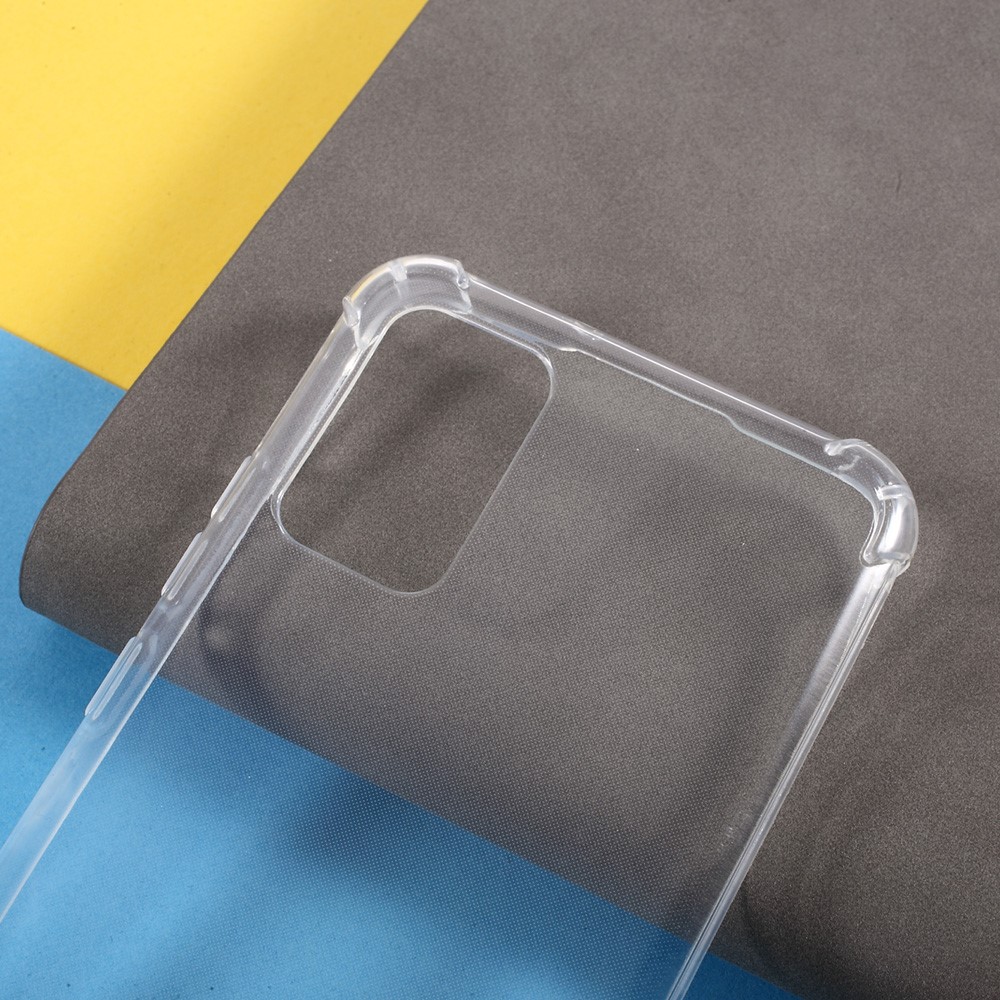 Drop-resistant Clear TPU Protective Case 1.0mm for Samsung Galaxy A02s (164.2x75.9x9.1mm) Cover-3