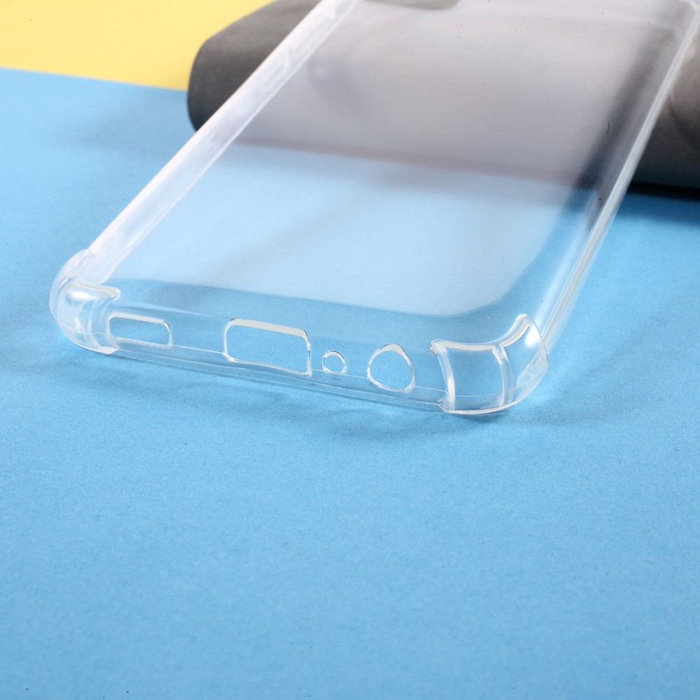 Drop-resistant Clear TPU Protective Case 1.0mm for Samsung Galaxy A02s (164.2x75.9x9.1mm) Cover-4