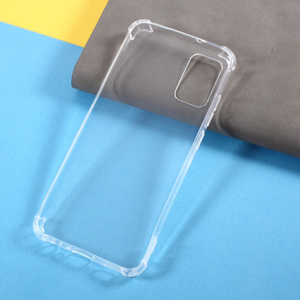 Drop-resistant Clear TPU Protective Case 1.0mm for Samsung Galaxy A02s (164.2x75.9x9.1mm) Cover-5