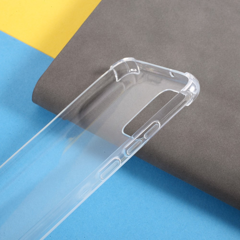Drop-resistant Clear TPU Protective Case 1.0mm for Samsung Galaxy A02s (164.2x75.9x9.1mm) Cover-6