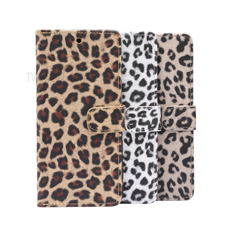 Leopard Texture Wallet Leather Stand Phone Case for Samsung Galaxy S21+ 5G - White-8