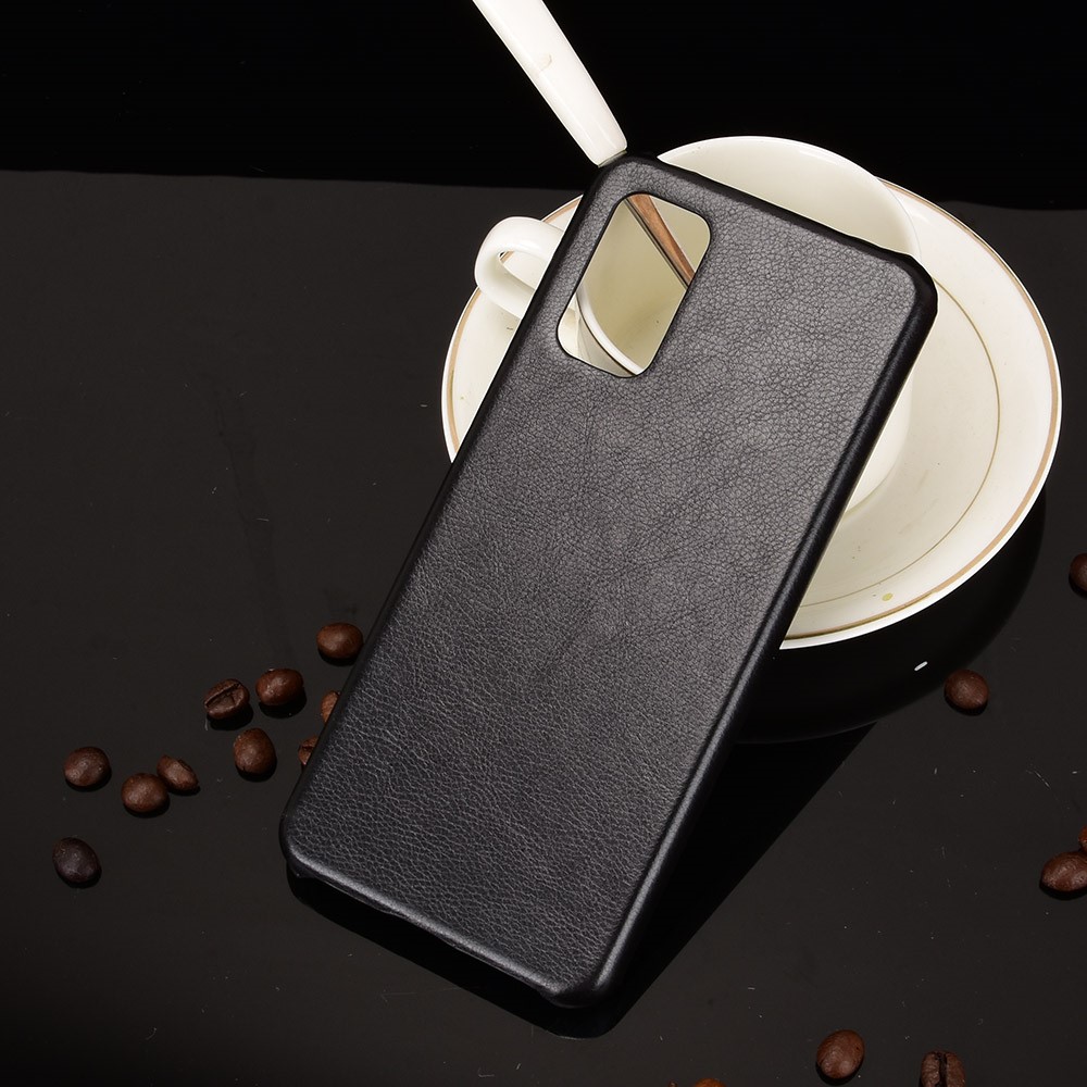 Litchi Texture PU Leather Surface PC Cover for Samsung Galaxy A32 5G - Black-6