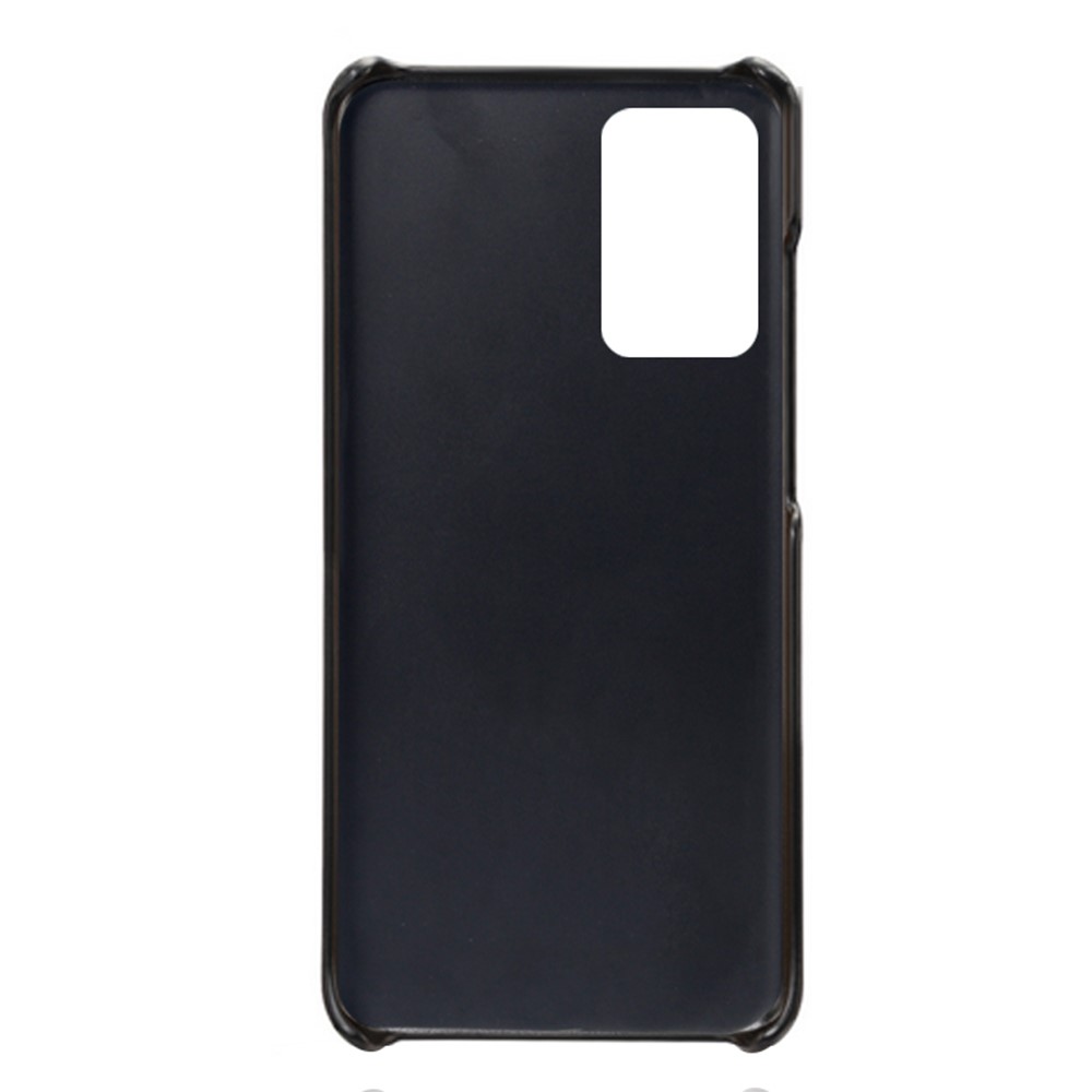 KSQ PC + PU Leather Coated Case with Dual-Card Slots for Samsung Galaxy A52 5G - Black-4