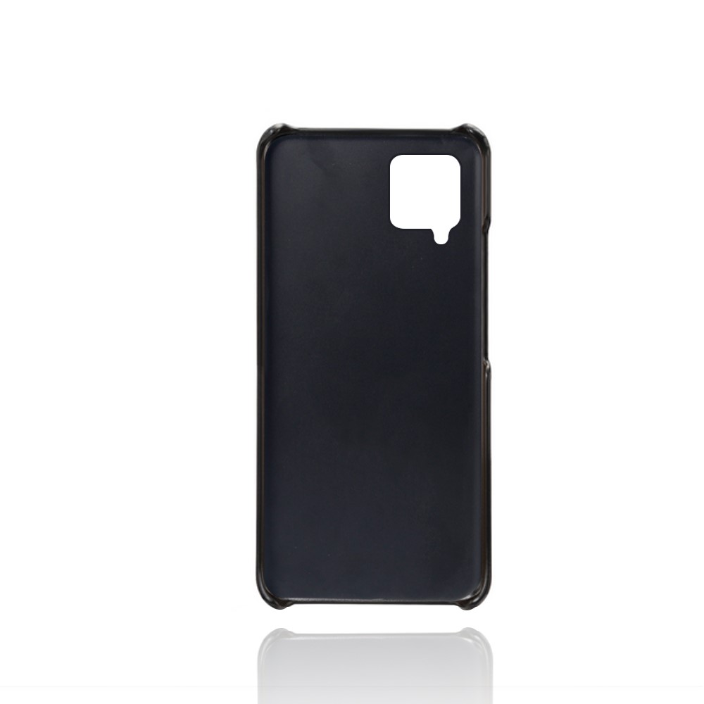 KSQ PC + PU Leather Coated Case with 2 Card Slots for Samsung Galaxy A12 - Black-5