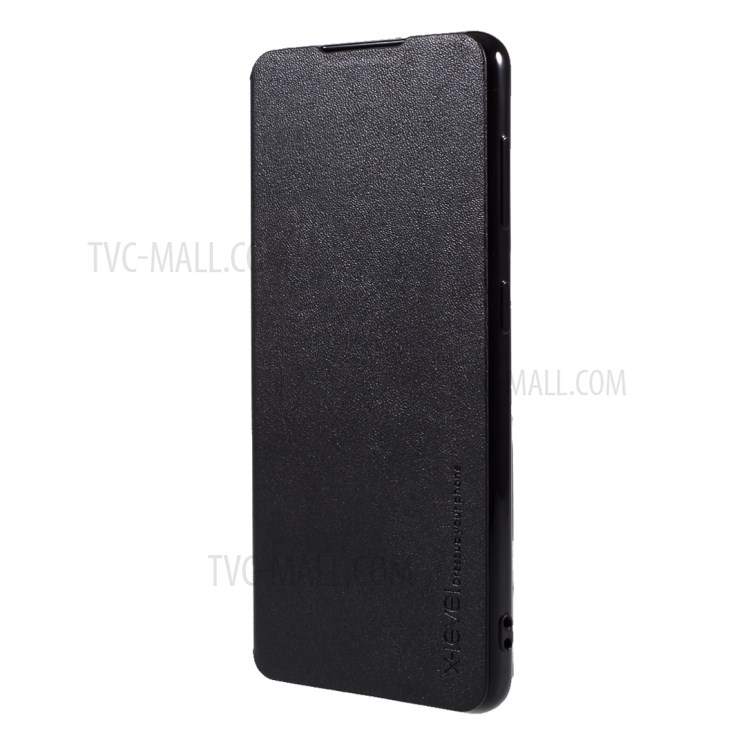 X-LEVEL Fib Color Stand Design PU Leather Phone Case for Samsung Galaxy S21 Plus 5G - Black-2