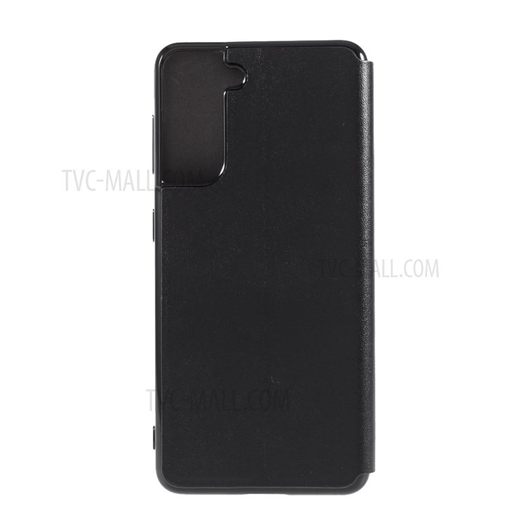 X-LEVEL Fib Color Stand Design PU Leather Phone Case for Samsung Galaxy S21 Plus 5G - Black-3