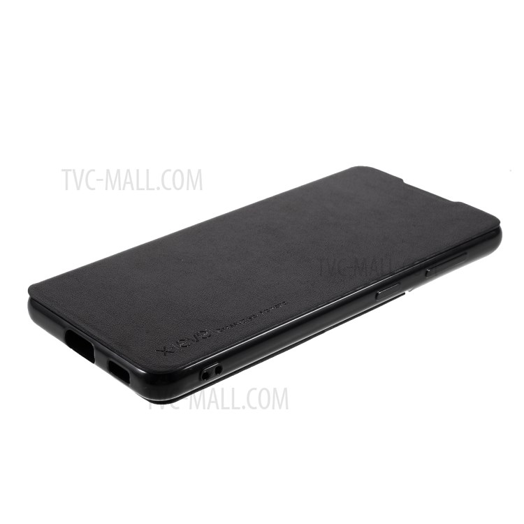 X-LEVEL Fib Color Stand Design PU Leather Phone Case for Samsung Galaxy S21 Plus 5G - Black-5