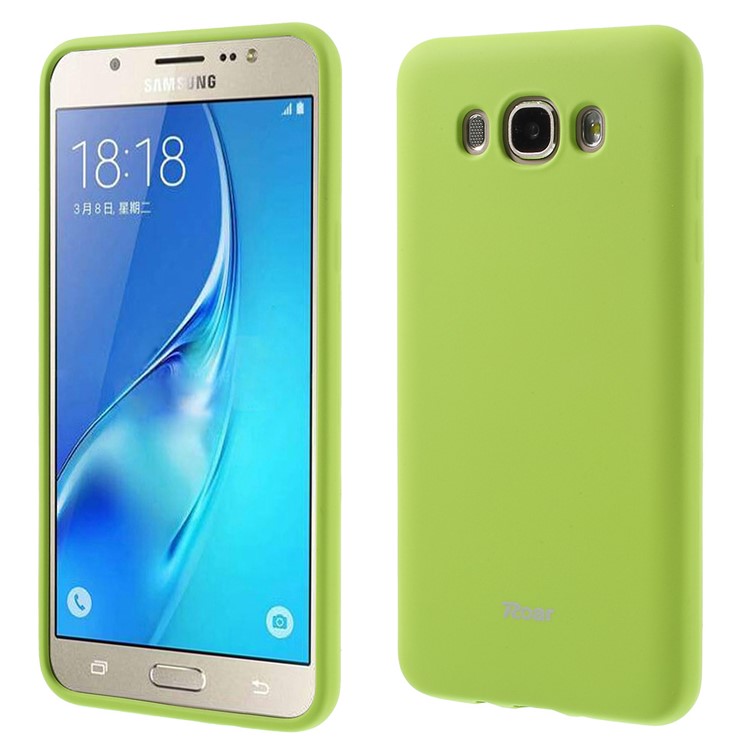 

ROAR KOREA Colorful Soft TPU Protective Cover for Samsung Galaxy J7 (2016) - Green