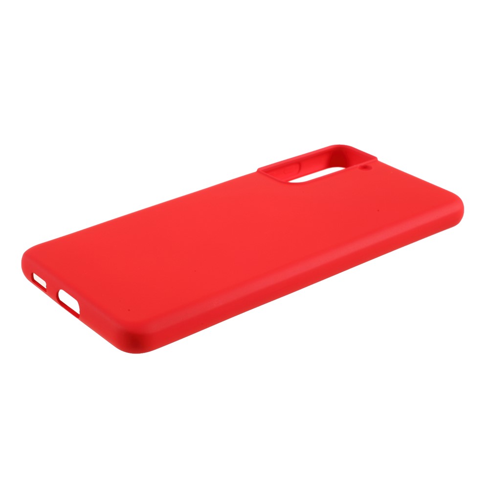 X-LEVEL Anti-Drop Liquid Silicone Texture Like Back Cover for Samsung Galaxy S21 Plus 5G - Red-4