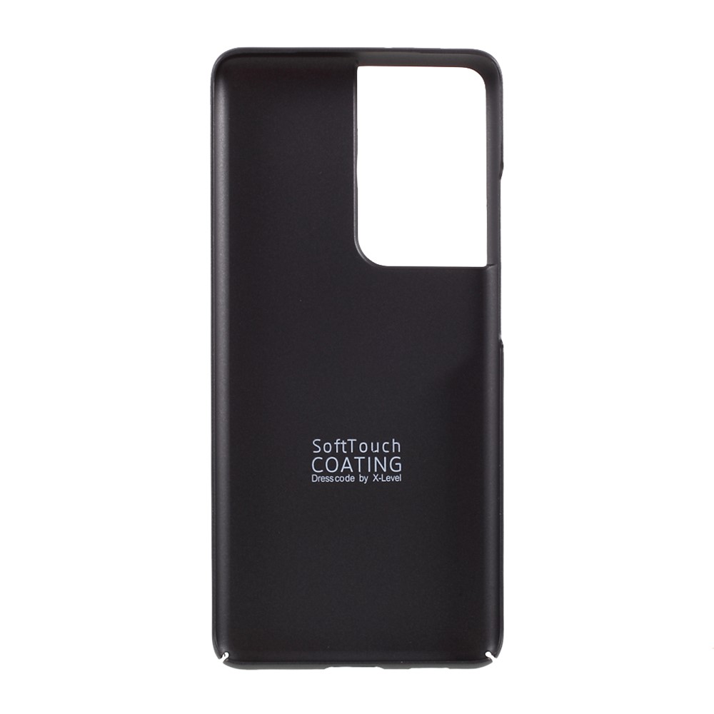 X-LEVEL Knight Series Hard PC Shell for Samsung Galaxy S21 Ultra 5G Case - Black-3