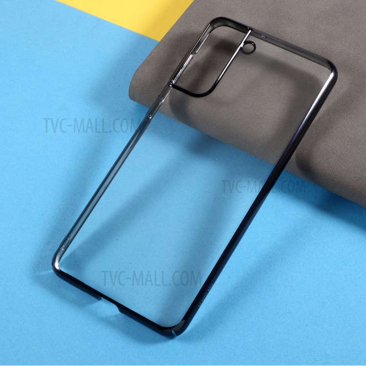 X-LEVEL Dawn Series Electroplated PC Case for Samsung Galaxy S21+ 5G Cover - Black-2