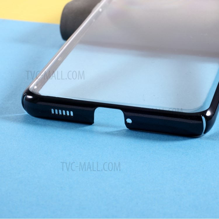X-LEVEL Dawn Series Electroplated PC Case for Samsung Galaxy S21+ 5G Cover - Black-4