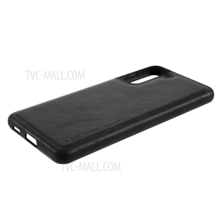 X-LEVEL Vintage Style PU Leather Coated TPU Phone Shell for Samsung Galaxy S21+ 5G - Black-5