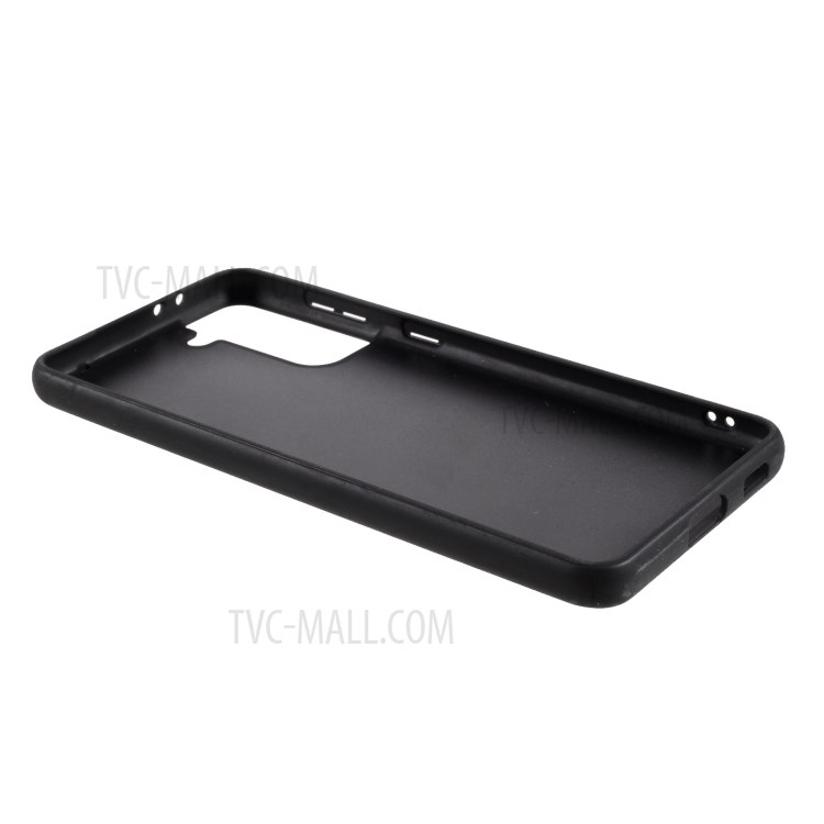 X-LEVEL Vintage Style PU Leather Coated TPU Phone Shell for Samsung Galaxy S21+ 5G - Black-6