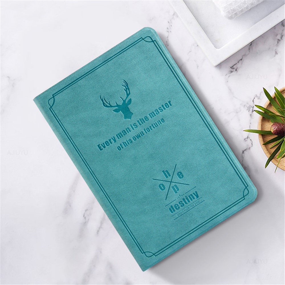 Deer Pattern PU Leather PC Stand Tablet Shell Case Cover for Samsung Galaxy Tab S7 Plus 12.4 inch - Blue-7
