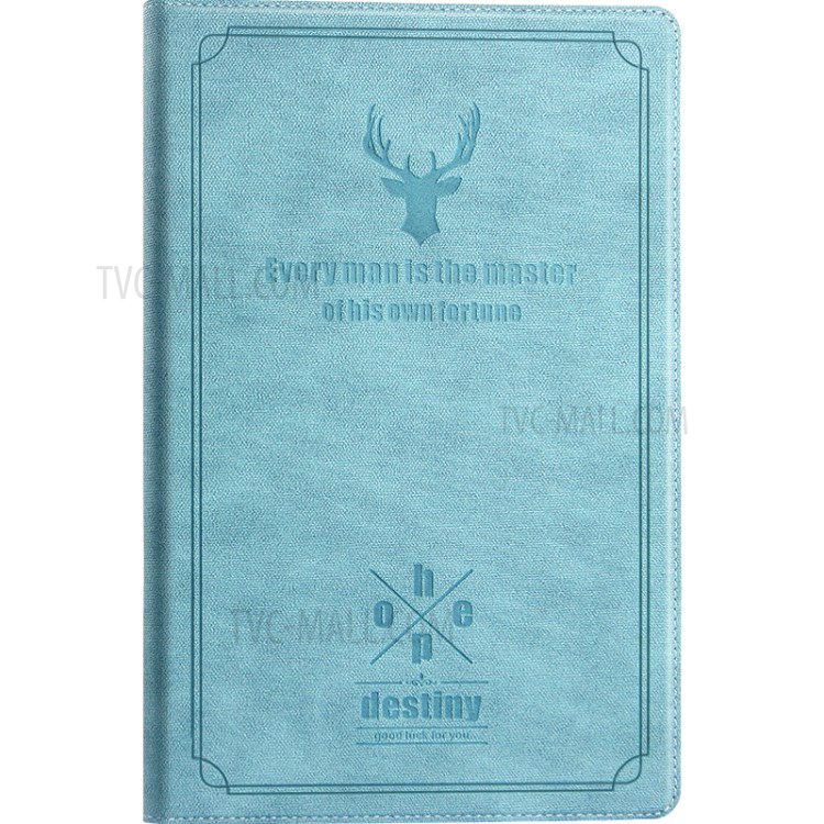 Deer Pattern PU Leather PC Stand Tablet Protective Case Cover for Samsung Galaxy Tab A7 10.4 inch - Blue-3