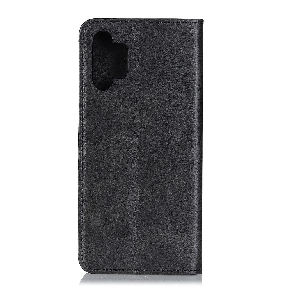 Case de Protección de Cierre Magnético de Cuero Dividido Para Billetera Para Samsung Galaxy A32 4G (versión de la Ue) - Negro-3