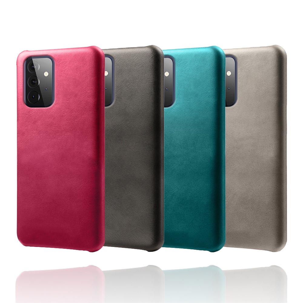 KSQ PU Leather Coated PC Phone Case for Samsung Galaxy A72 5G / A72 4G - Black-6