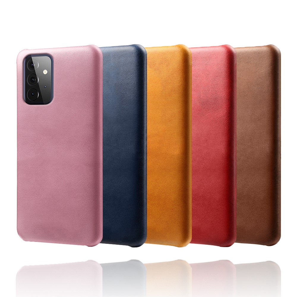 KSQ PU Leather Coated PC Phone Case for Samsung Galaxy A72 5G / A72 4G - Black-7