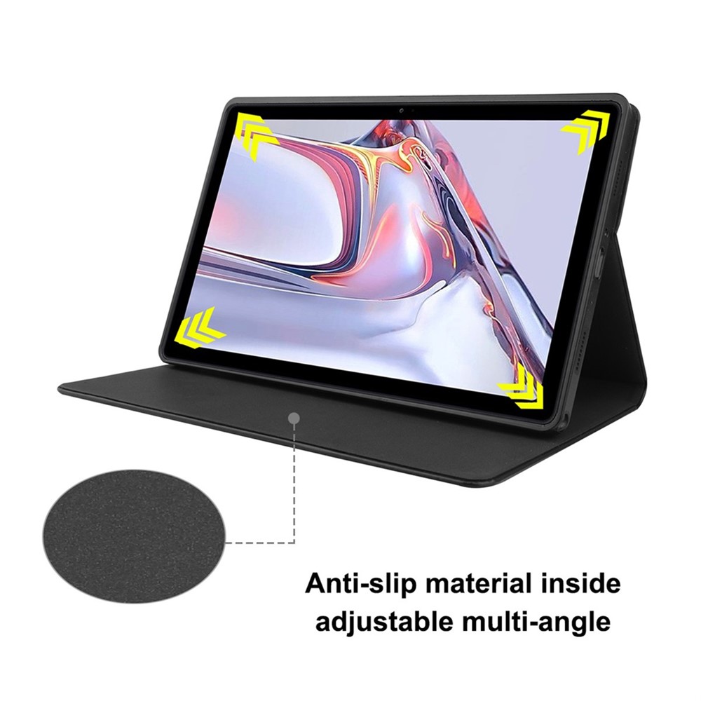 ENKAY ENK-8027 PU + TPU Tablet Wake-up Sleep Case Stand for Samsung Galaxy Tab A7 10.4 2020 T500 / T505 - Black-3