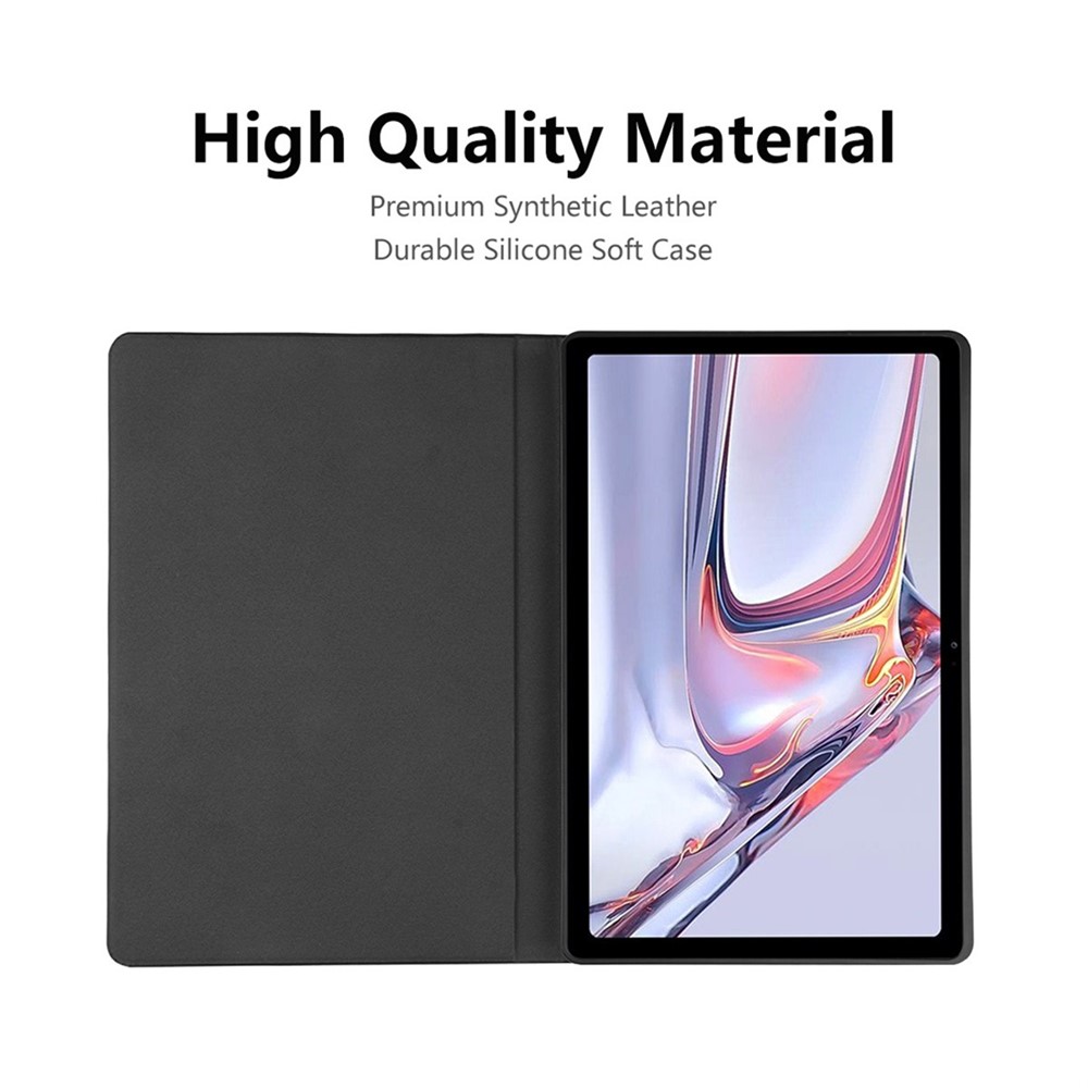 ENKAY ENK-8027 PU + TPU Tablet Wake-up Sleep Case Stand for Samsung Galaxy Tab A7 10.4 2020 T500 / T505 - Black-5